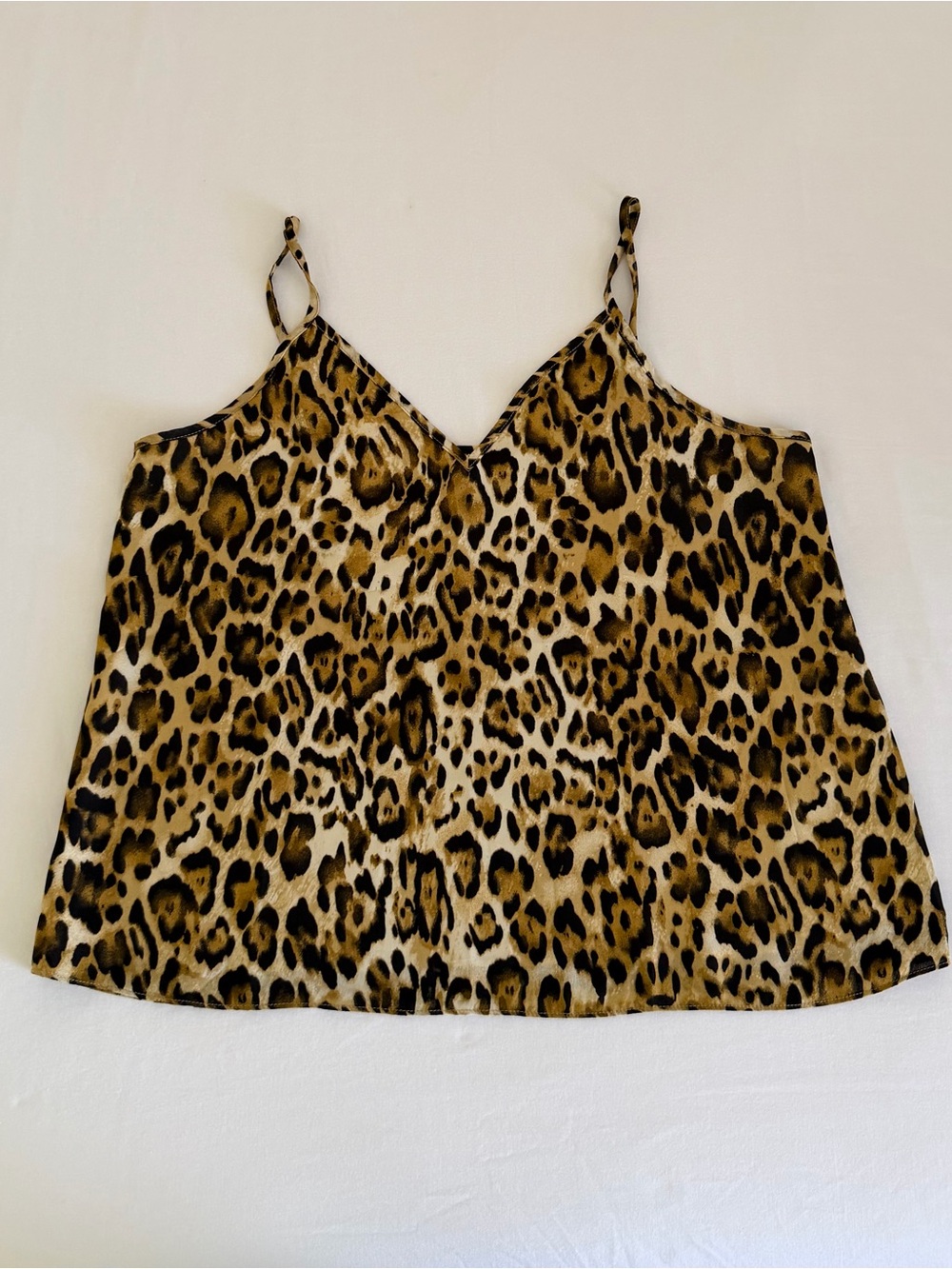 Abound Leopard Print Cami Top Brown Black Tan